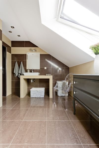 Attic Bathroom Installation in Rockford